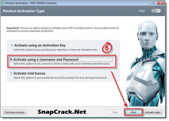 free download eset nod32 antivirus 8 username and password
